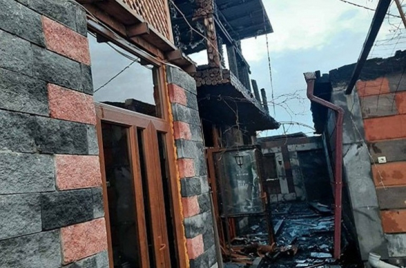Խոշոր հրդեհ՝ Արամուսի ռեստորանային համալիրներից մեկում․ տաղավարներ են այրվել (լուսանկար)