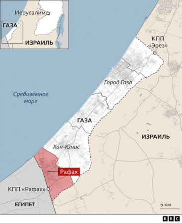 Министр обороны США призвал Израиль обеспечить безопасность жителей Рафаха