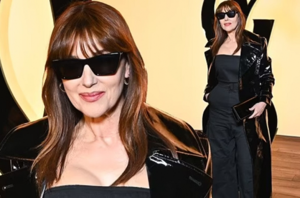 Մոնիկա Բելուչին՝ Yves Saint Laurent-ի փարիզյան ցուցադրությանը (լուսանկար)