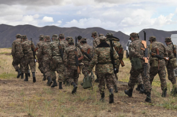Очередные тренировочные сборы резервистов пройдут в Армении с 1 апреля по 28 июня