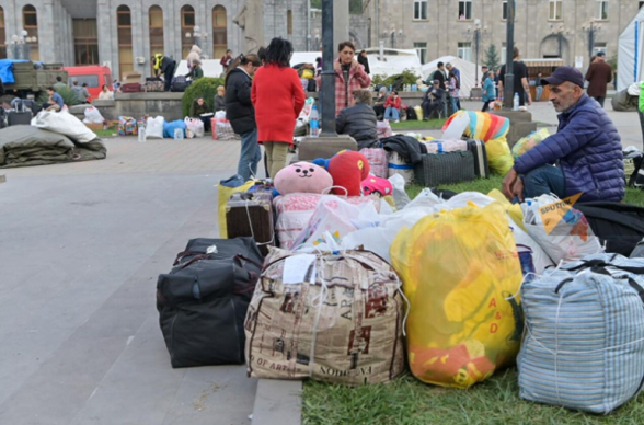 С сентября 2023 года в Армению не вернулись 7 825 выехавших из страны арцахцев