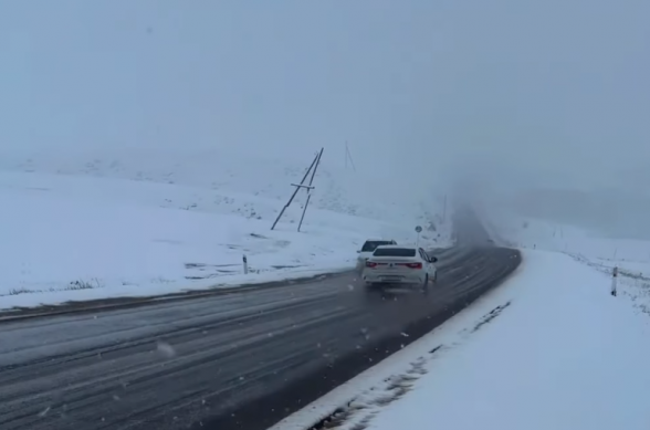 Արագածոտնում ձյան առատ տեղումներ են (տեսանյութ)