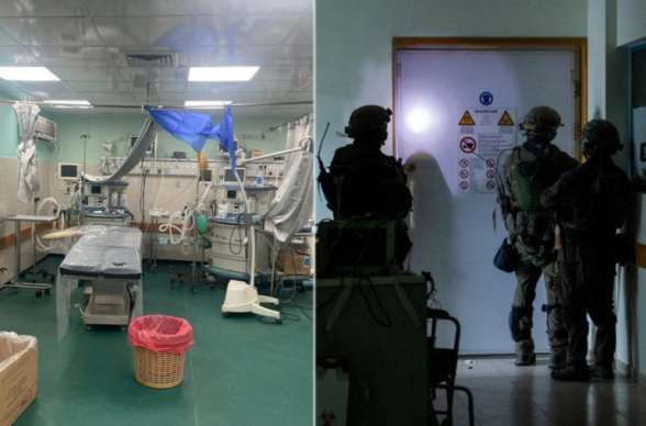 Իսրայելը Գազայի «Ալ Շիֆա» հիվանդանոցում ձերբակալել է ՀԱՄԱՍ-ի և «Իսլամական ջիհադ»-ի 358 անդամի