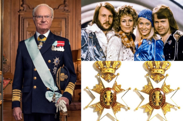 Շվեդիայի թագավորը ABBA-ի անդամներին կպարգևատրի ասպետական ​​շքանշանով, որը վերջին կես դարում ոչ մեկին չէր շնորհվել