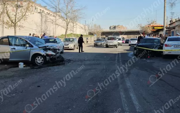 Երևանում «Toyota»-ի 51-ամյա վարորդը, լինելով խմածության ամենաբարձր աստիճանի, բախվել է 3 մեքենայի