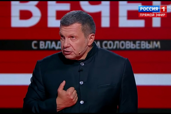 Армения запретила трансляцию передач с Владимиром Соловьевым