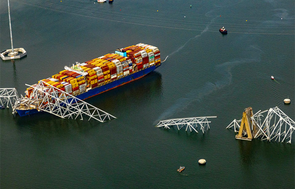 Восстановление рухнувшего моста в Балтиморе может стоить от $400 млн до $1 млрд