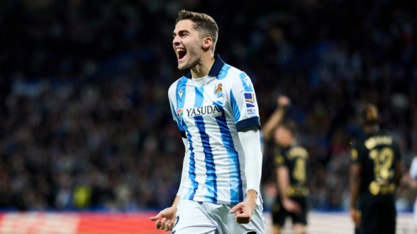 Передача Захаряна помогла «Реалу Сосьедад» обыграть «Алавес» в матче чемпионата Испании