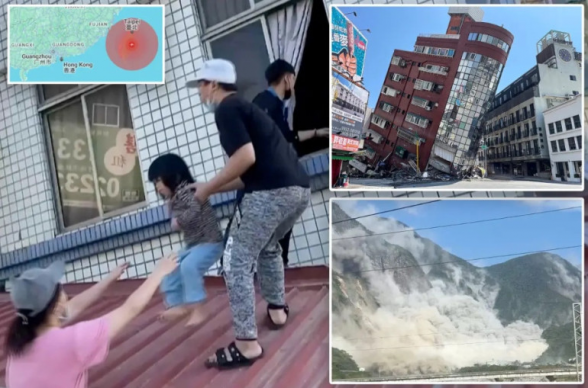 Թայվանում երկրաշարժերից հետո տnւժшծների թիվը մոտեցել է 900-ի. մարդիկ արգելափակված են մնացել թունելներում (լուսանկար, տեսանյութ)