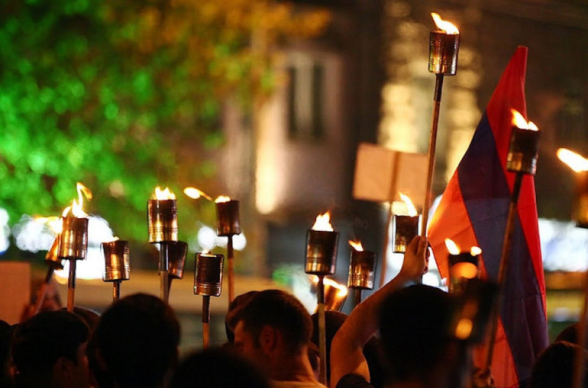 В Ереване пройдет традиционное факельное шествие памяти жертв Геноцида армян