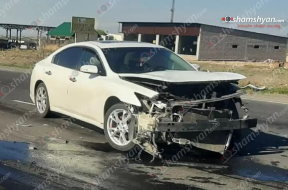 Արագածոտնի մարզում բախվել են «Chrysler»-ն ու «Nissan»-ը. կա 5 վիրավnր