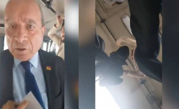 «Հակահայ վիժվածք». ծեծկռտուք հանրային տրանսպորտում՝ ՔՊ-ական պատգամավորի ու ուղևորի միջև (տեսանյութ)