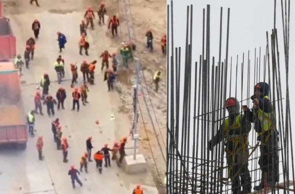 Զանգվածային ծեծկռտուք՝ Մոսկվայում. ուզբեկ և տաջիկ բանվորները չեն կարողացել կիսել շինարարական ամրանները (տեսանյութ)