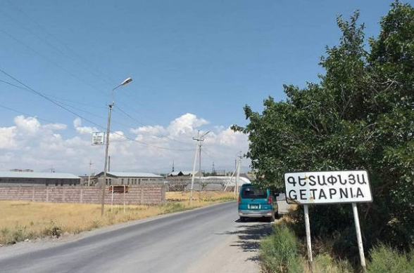 ՀՀ տարածքում կան փակ ճանապարհներ, Գետափնյա գյուղի մոտակա կամրջով երթևեկությունը դեռևս փակ է