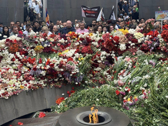 «Մայր Հայաստանի» այցը Ծիծեռնակաբերդի հուշահամալիր