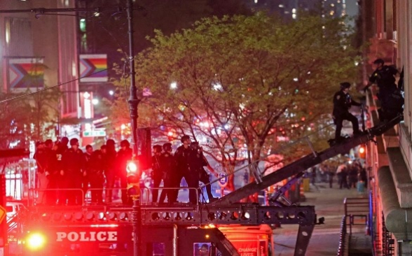 Полиция Нью-Йорка штурмовала захваченный студентами Гамильтон-холл