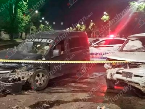 Խոշոր վթար Երևանում. 5 վիրավորների մեջ կան երեխաներ, այդ թվում 2 տարեկան աղջնակ