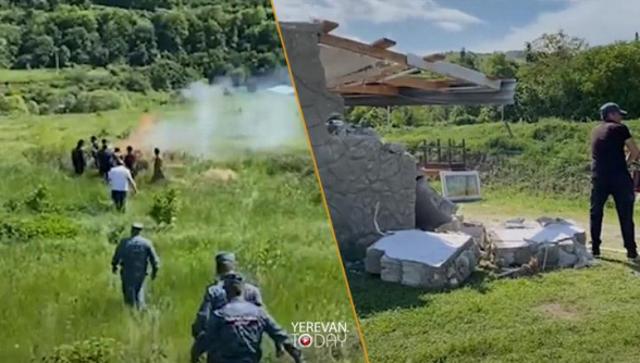 Հորս ու մորս քրտինքը թnւրքը չի վայելելու․ կիրանցեցիները քանդում են իրենց պատկանող շինությունները