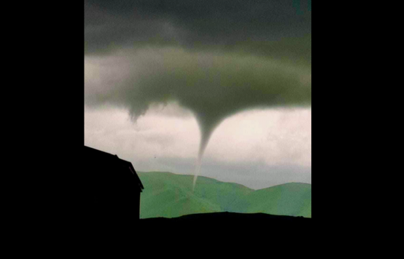 Այս պահին Ստեփանվանի շրջակայքում առկա է պտտահողմ