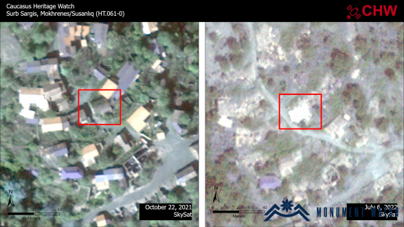 Ադրբեջանն ավերել է Արցախի Մոխրենես գյուղը