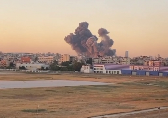 Израиль нанес удар по штаб-квартире «Хезболлы» в Бейруте (видео)