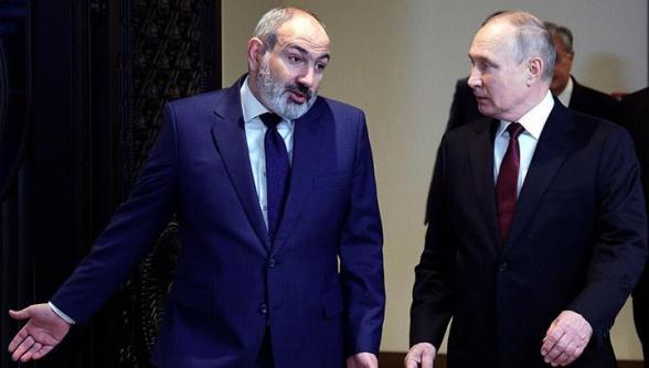 Никол Пашинян и Владимир Путин провели телефонную беседу