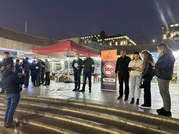 Бойкотировать подорожание городского транспорта: акция информирования в Шенгавите (видео)