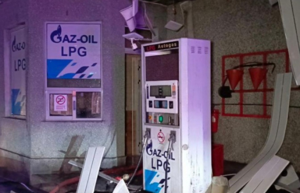 Հրդեհ գազալցակայանում. այրվել են գազալցակայանի տանիքի փայտե կառուցատարրերը և էլեկտրական լարեր