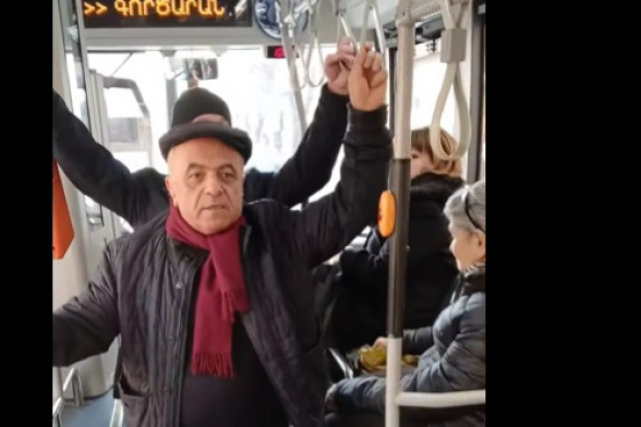 Акция гражданского неповиновения на транспорте (видео)