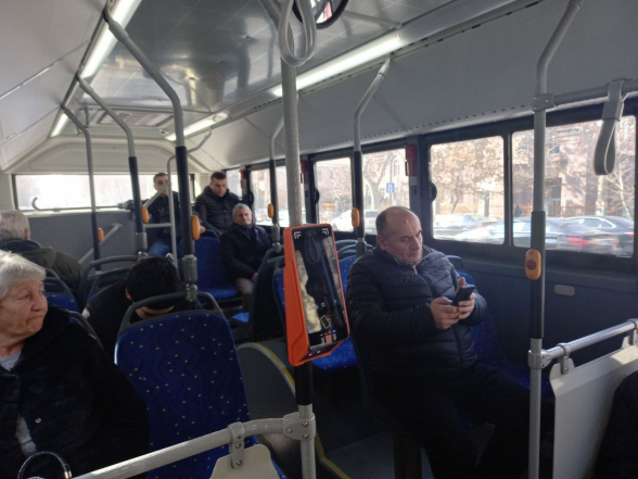 «Мать Армения» бойкотирует подорожание транспорта (видео)