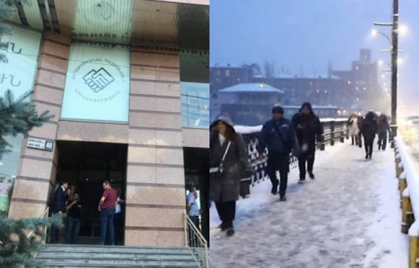 ՔՊ գրասենյակ տանող հատվածը մաքրել են, քաղաքացիներին թողել մերկասառույցի վրա․ «Հրապարակ»