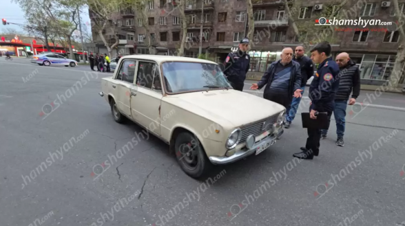 Վրшերթ՝ Երևանում․ քաղաքացին տեղափոխվել է հիվանդանոց