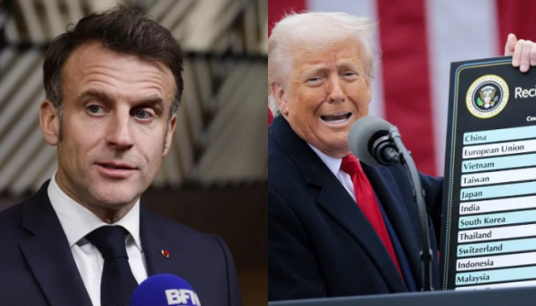 Макрон призвал Европу использовать все силы для решения вопроса пошлин США