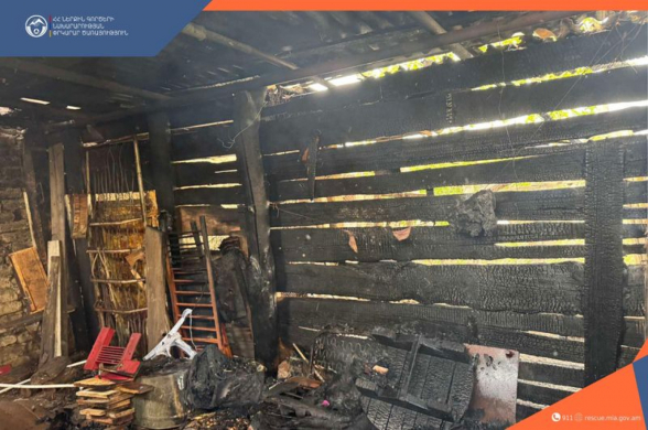 Բաղրամյան գյուղում թոնրատուն է այրվել