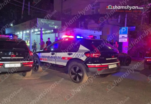 Կրшկոցներ՝ Երևանի Վարդանանց փողոցում գործող գարեջրատան դիմաց