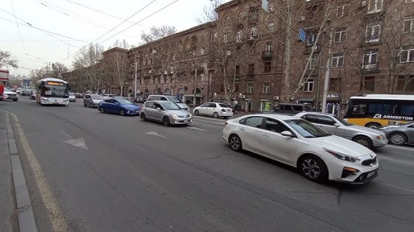 Երթևեկության փոփոխություն՝ Տիգրան Մեծի պողոտայում