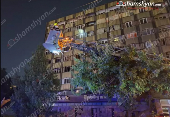 Էրեբունու շենքերից մեկում բռնկված հրդեհի հետևանքով այրվել է 3 բնակարան