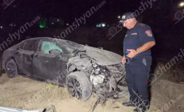 Երևանում բախվել են «Mercedes»-ն ու «Toyota»-ն․ մեկ հոգի տեղափոխվել է հիվանդանոց