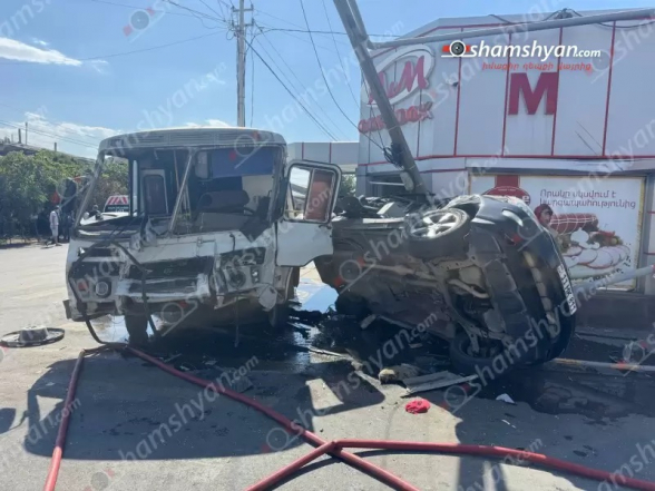 ПАЗ и «Lexus» столкнулись в Армавире: пострадали 9 человек