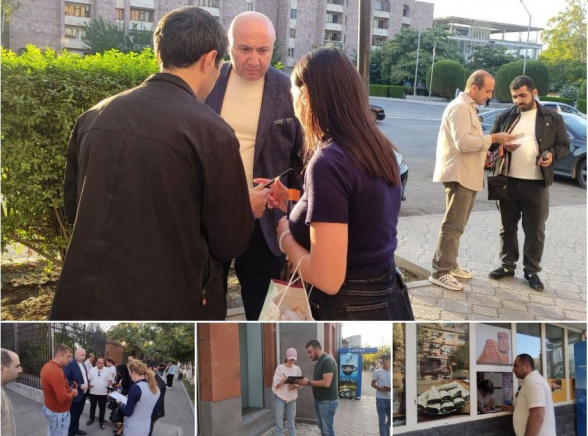 Партия «Мать Армения» продолжает сбор подписей в защиту Церкви: день 2-ой (видео, фото)