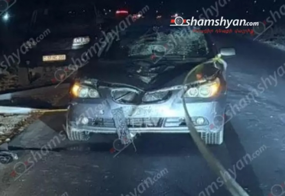 Գեղարքունիքում «BMW»-ն վրшերթի է ենթարկել հետիոտնին