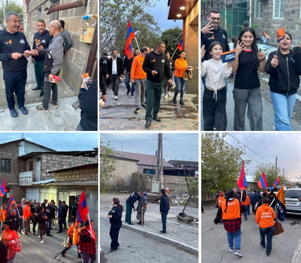 «Мать Армения»: 2-ой день агиткампании (видео)