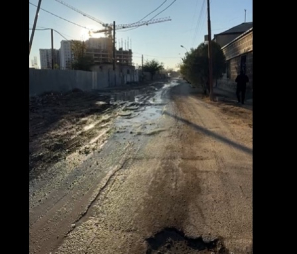 ՔՊ-ն ասֆալտի գումարը մսխել ու Էջմիածինը ցեխի մեջ է թաթախել (տեսանյութ)