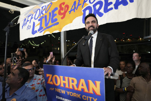 Зохран Мамдани пообещал на посту мэра Нью-Йорка «остановить Трампа»