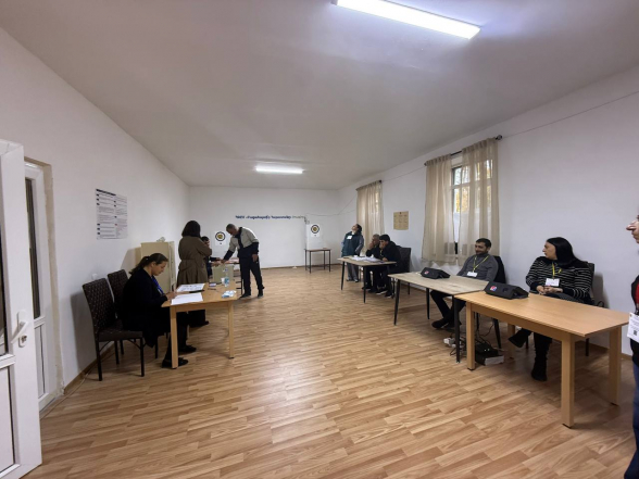 В Вагаршапате прошли выборы в Совет старейшин (видео)