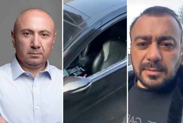 Почему разбили стекло автомобиля, принадлежащего фракции «Мать Армения» (видео)