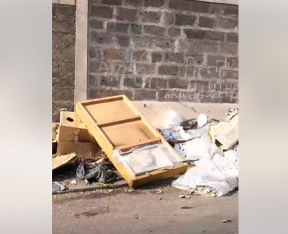 Միքայել Չայլախչյան փողոցում արդեն 2 ամիս է՝ աղբահանություն չի կատարվում (տեսանյութ)