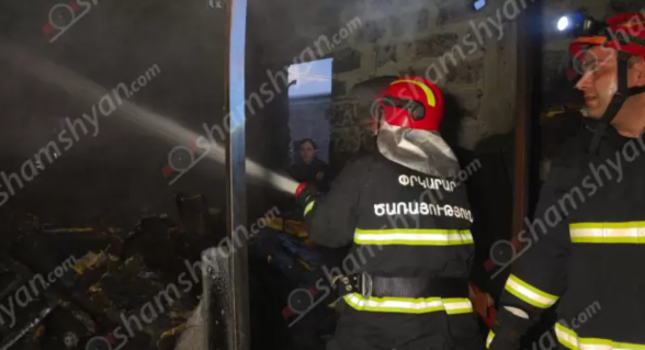 Խոշոր հրդեհ՝ Մերձավանում գործող կահույքի արտադրամասում․ հայտարարվել է հրդեհի բարդության «1 ԲԻՍ» կանչ