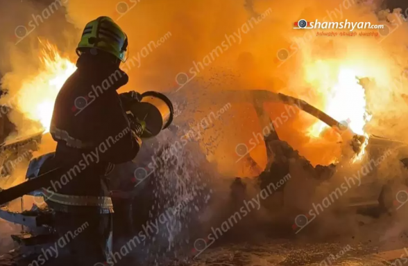 Երևան-Սևան ավտոճանապարհին հրդեհ է բռնկվել ընթացող «Mercedes»-ում․ կան վիրшվորներ