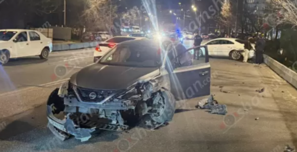 Երևանում բшխվել են «Lexus»-ը, «BYD»-ը, «Volkswagen»-ն ու «Nissan»-ը․ վերջինի վարորդը եղել է ոչ սթափ